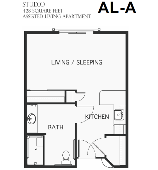 assisted living floorplan a